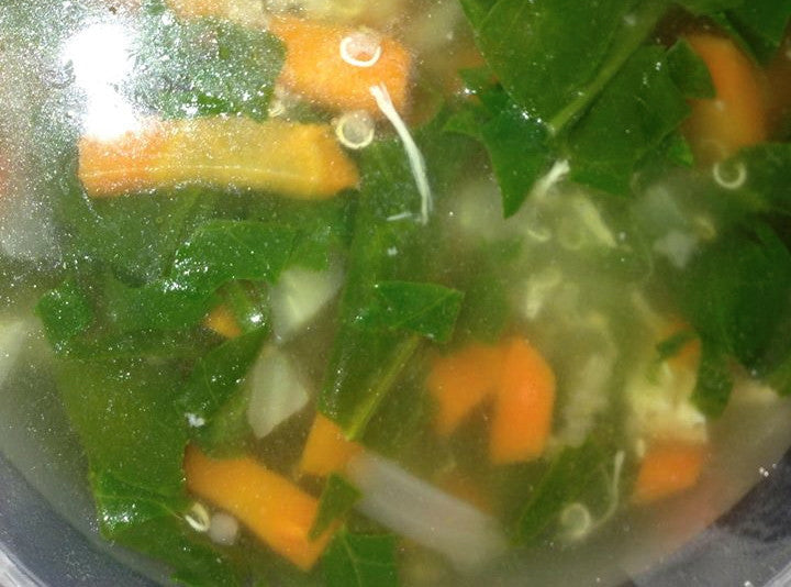 Chicken Spinach Quinoa Soup